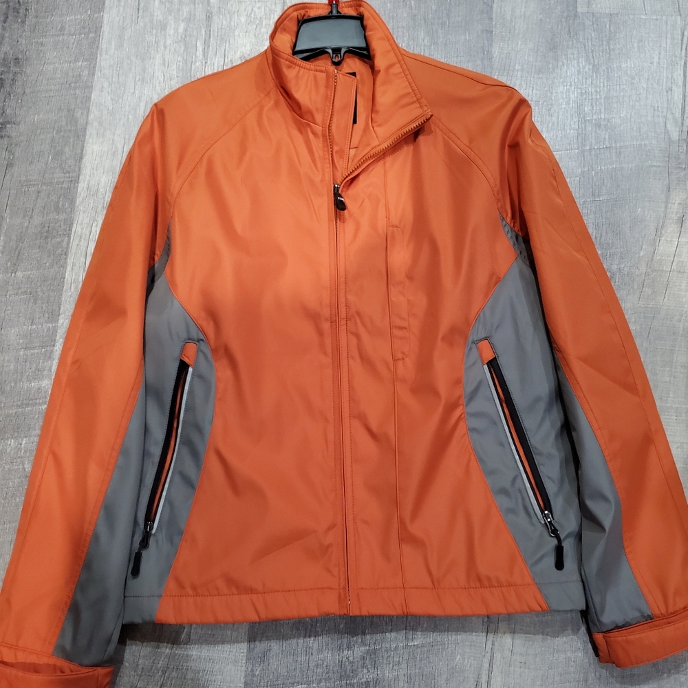 FOG  Orange and Gray Jacket